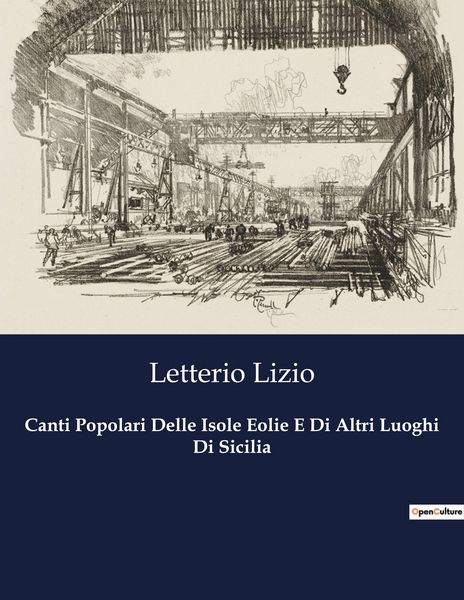 Produktbild: Canti Popolari Delle Isole Eolie E Di Altri Luoghi Di Sicilia