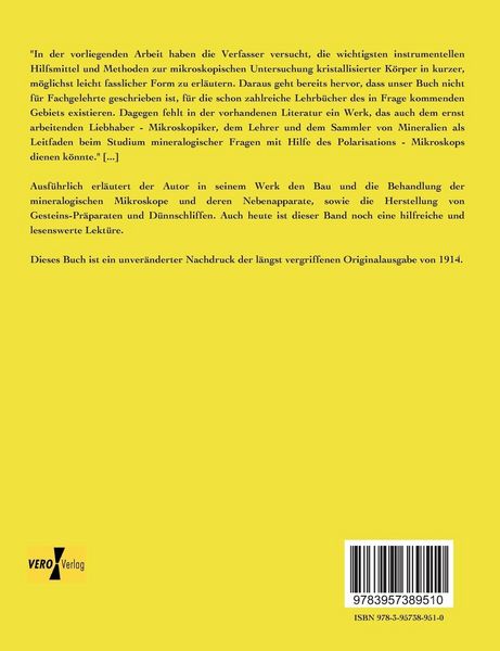 Produktbild: Apparate und Arbeitsmethoden zur mikroskopischen Untersuchung kristallisierter K&ouml;rper