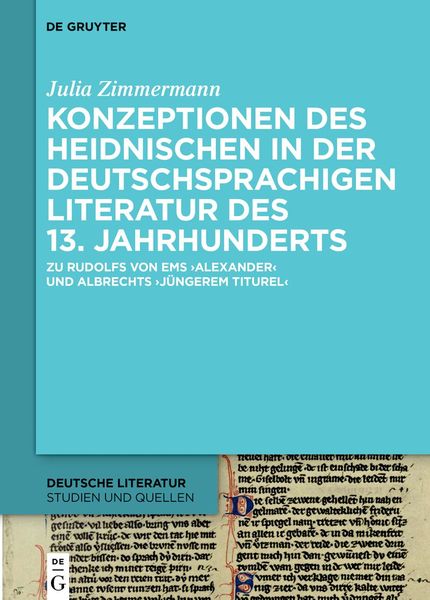 Produktbild: Konzeptionen des Heidnischen in der deutschsprachigen Literatur des 13. Jahrhunderts