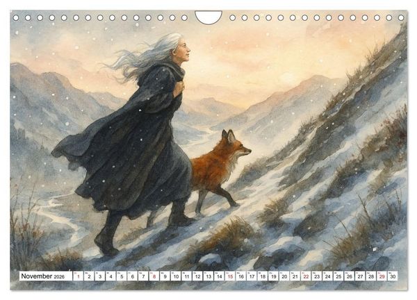Produktbild: Im Zeichen der G&ouml;ttin (Wandkalender 2026 DIN A4 quer), CALVENDO Monatskalender