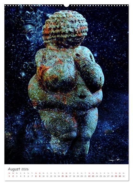 Produktbild: Die FARBEN der Frauen II (hochwertiger Premium Wandkalender 2026 DIN A2 hoch), Kunstdruck in Hochglanz