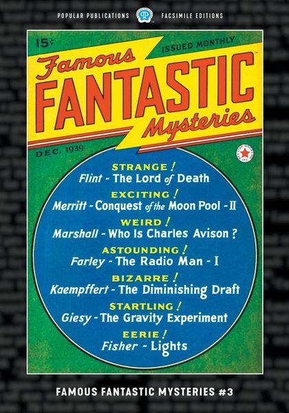 Produktbild: Famous Fantastic Mysteries #3