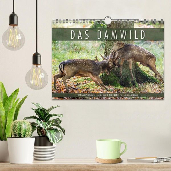 Produktbild: Emotionale Momente: Das Damwild. (Wandkalender 2027 DIN A4 quer), CALVENDO Monatskalender