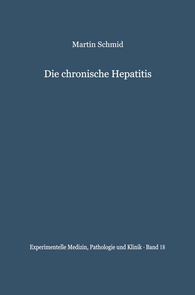 Produktbild: Die chronische Hepatitis