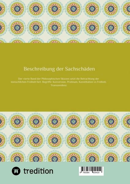 Produktbild: Beschreibung der Sachsch&auml;den