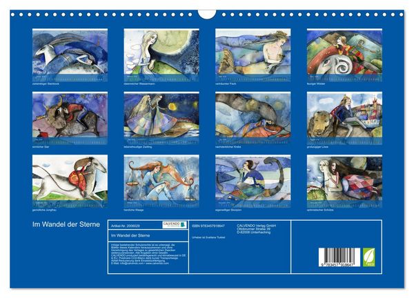 Produktbild: Im Wandel der Sterne (Wandkalender 2026 DIN A3 quer), CALVENDO Monatskalender