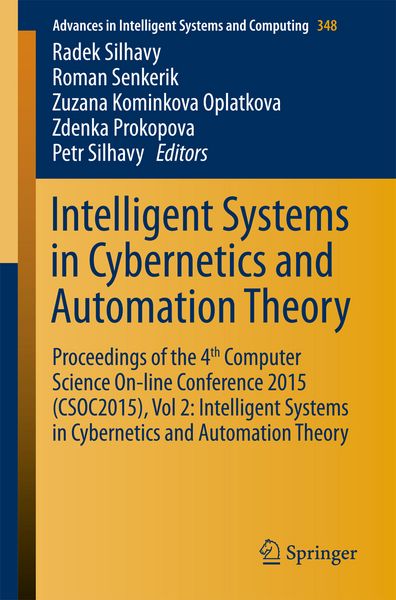 Produktbild: Intelligent Systems in Cybernetics and Automation Theory