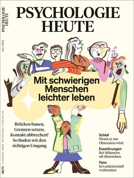 Produktbild: Psychologie Heute 7/2025: Mit schwierigen Menschen leichter leben