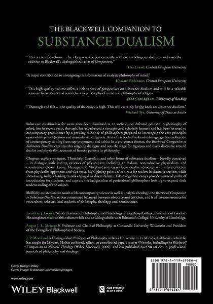 Produktbild: The Blackwell Companion to Substance Dualism