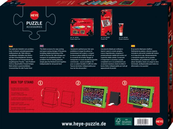 Produktbild: PUZZLE SUPER SET von HEYE