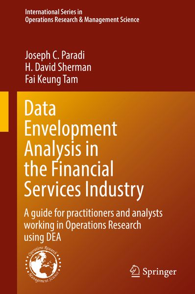 Produktbild: Data Envelopment Analysis in the Financial Services Industry