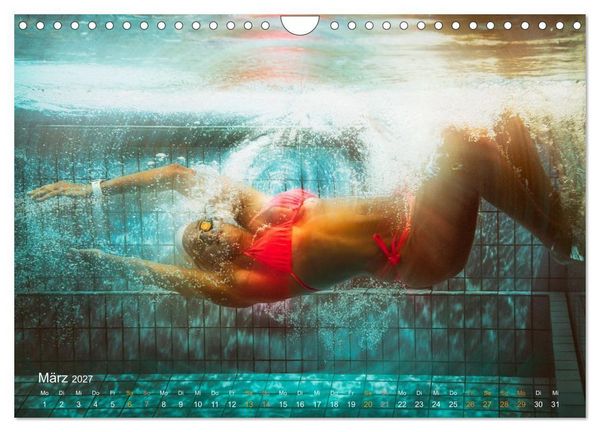 Produktbild: SCHWIMMGL&Uuml;CK (Wandkalender 2027 DIN A4 quer), CALVENDO Monatskalender