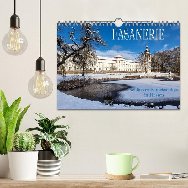 Produktbild: Fasanerie - sch&ouml;nstes Barockschloss Hessens (Wandkalender 2026 DIN A4 quer), CALVENDO Monatskalender