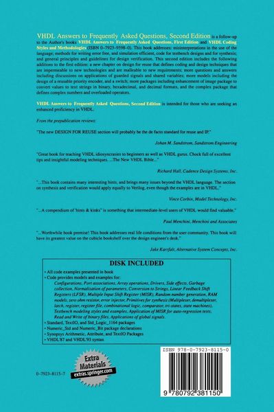 Produktbild: VHDL Answers to Frequently Asked Questions