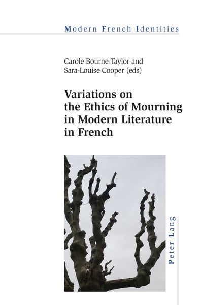 Produktbild: Variations on the Ethics of Mourning in Modern Literature in French