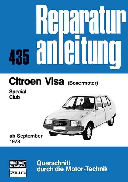 Produktbild: Citroen Visa ab September 1978