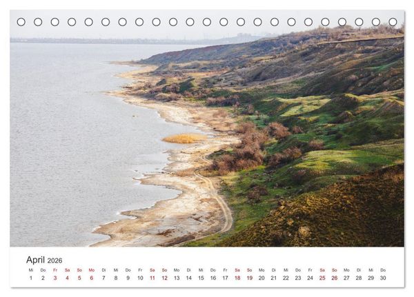 Produktbild: Ukraine - Ein wundervolles Land. (Tischkalender 2026 DIN A5 quer), CALVENDO Monatskalender