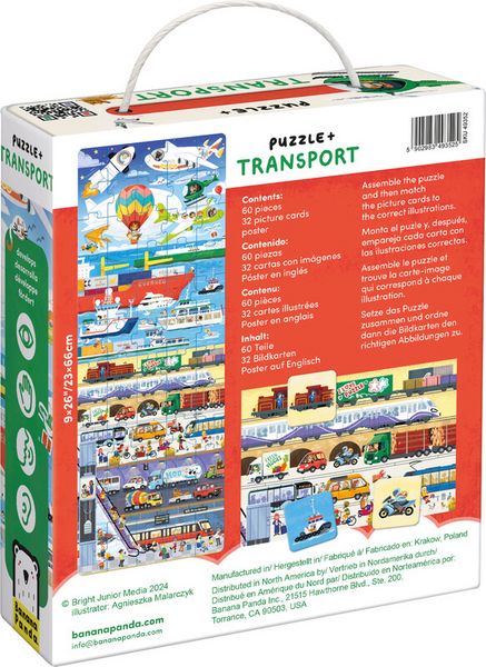 Produktbild: Kinderpuzzle - Banana Panda Transport plus