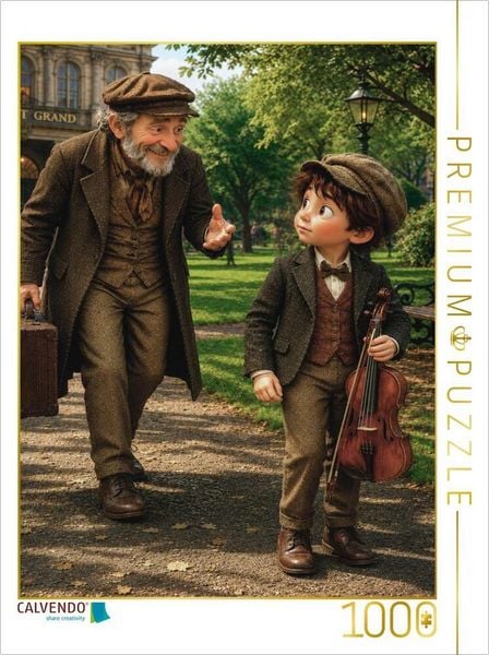 CALVENDO Puzzle Der Weg zur großen Bühne | 1000 Teile Lege-Größe 64 × 48 cm Foto-Puzzle für glückliche Stunden
