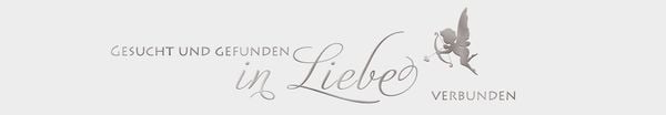 Produktbild: URSUS 5 Banderolen "in Liebe", wei&szlig;/silber