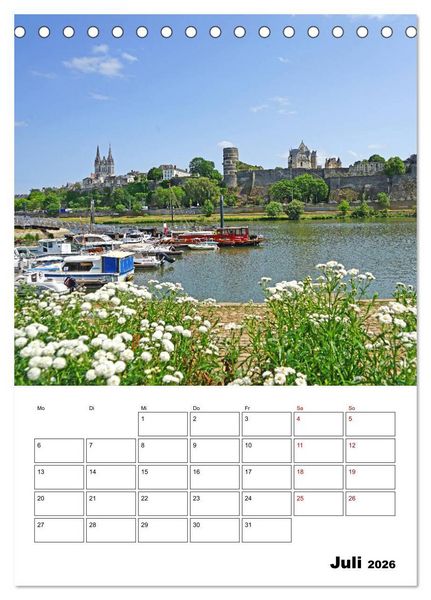 Produktbild: Frankreich erleben (Tischkalender 2026 DIN A5 hoch), CALVENDO Monatskalender