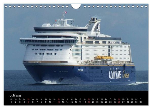 Produktbild: Ostseef&auml;hren (Wandkalender 2026 DIN A4 quer), CALVENDO Monatskalender