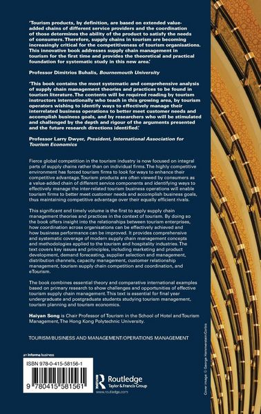 Produktbild: Tourism Supply Chain Management
