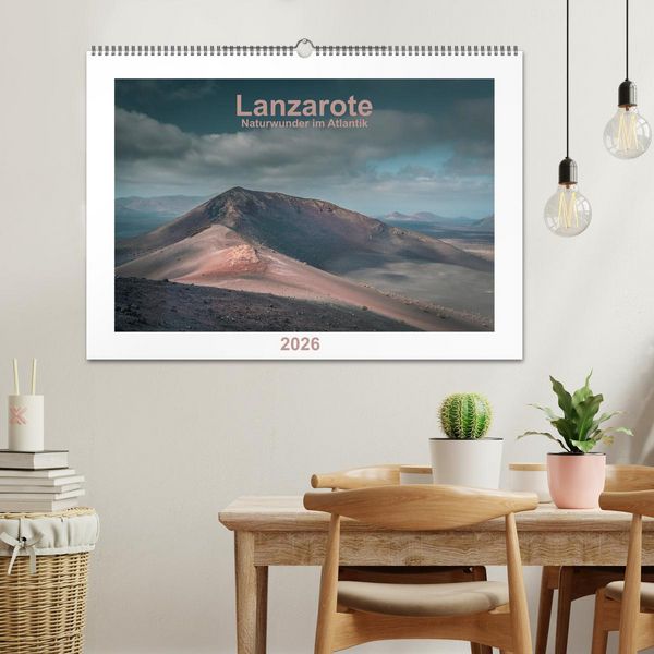 Produktbild: Lanzarote - Naturwunder im Atlantik (Wandkalender 2026 DIN A2 quer), CALVENDO Monatskalender