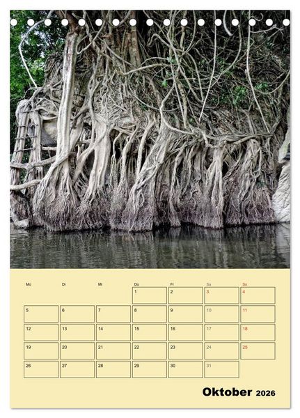 Produktbild: S&uuml;dthailand (Tischkalender 2026 DIN A5 hoch), CALVENDO Monatskalender
