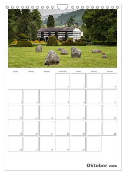 Produktbild: Eine Reise durch Wales (Wandkalender 2026 DIN A4 hoch), CALVENDO Monatskalender