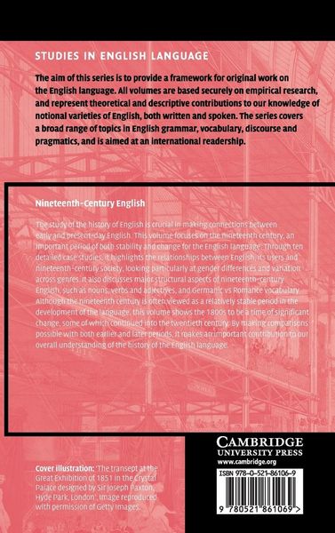 Produktbild: Nineteenth-Century English