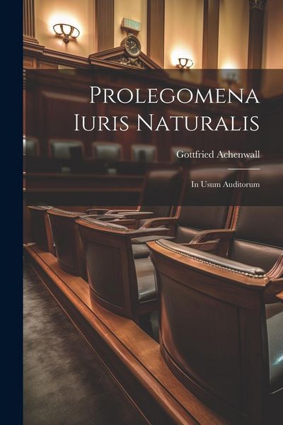 Produktbild: Prolegomena Iuris Naturalis