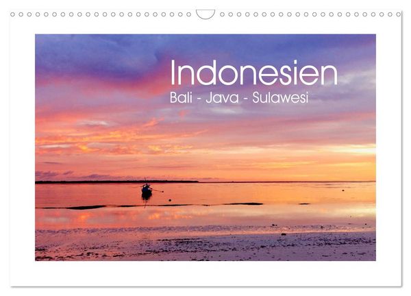 Produktbild: Indonesien. Bali - Java - Sulawesi (Wandkalender 2026 DIN A3 quer), CALVENDO Monatskalender