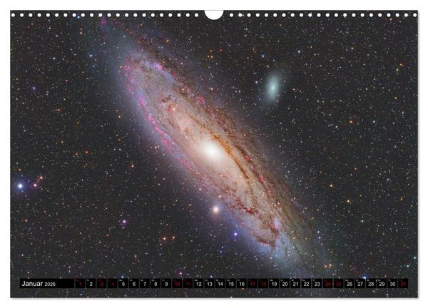Produktbild: Nachthimmel (Wandkalender 2026 DIN A3 quer), CALVENDO Monatskalender