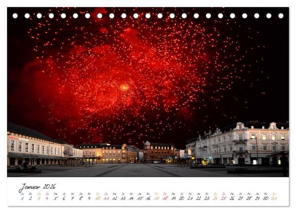 Produktbild: Saarlouis eine au&szlig;ergew&ouml;hnliche Stadt (Tischkalender 2026 DIN A5 quer), CALVENDO Monatskalender