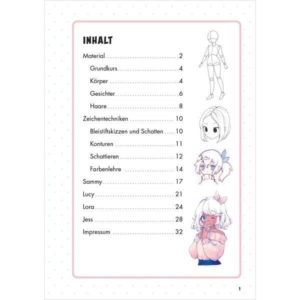 Produktbild: Kreativ-Set Manga Kids