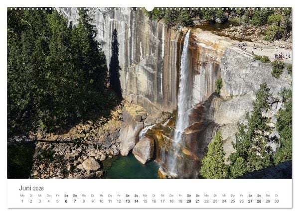 Produktbild: Wasserf&auml;lle - die sch&ouml;nsten Wasserf&auml;lle der Welt (Wandkalender 2026 DIN A2 quer), CALVENDO Monatskalender