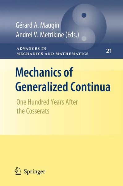 Produktbild: Mechanics of Generalized Continua
