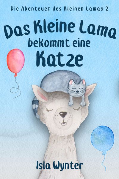Das Kleine Lama Bekommt Eine Katze