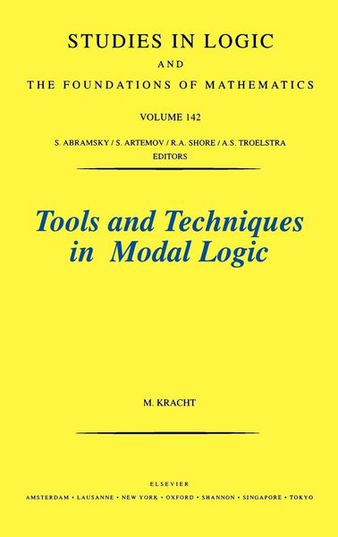 Produktbild: Tools and Techniques in Modal Logic Slstudies in Logic Series Volume 142