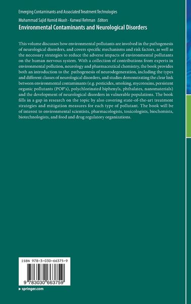 Produktbild: Environmental Contaminants and Neurological Disorders