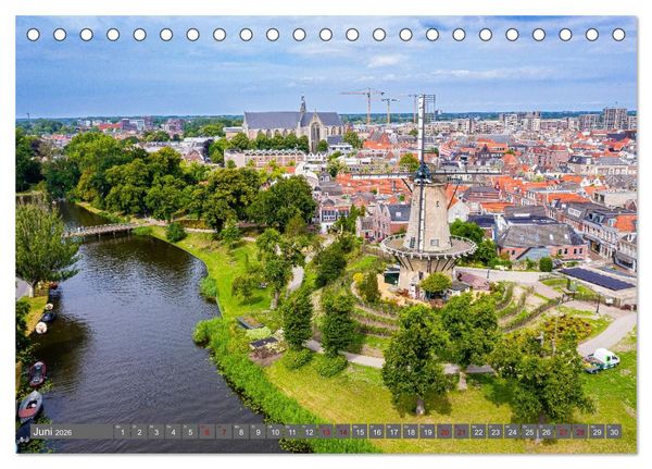 Produktbild: Ein Blick auf Alkmaar (Tischkalender 2026 DIN A5 quer), CALVENDO Monatskalender