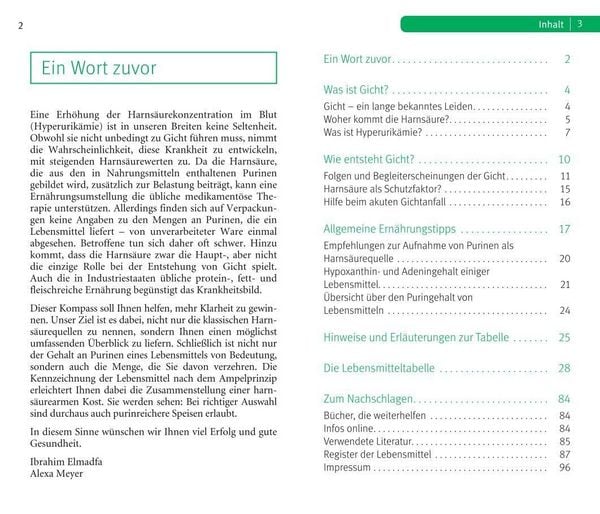 Produktbild: Die richtige Ern&auml;hrung bei Gicht