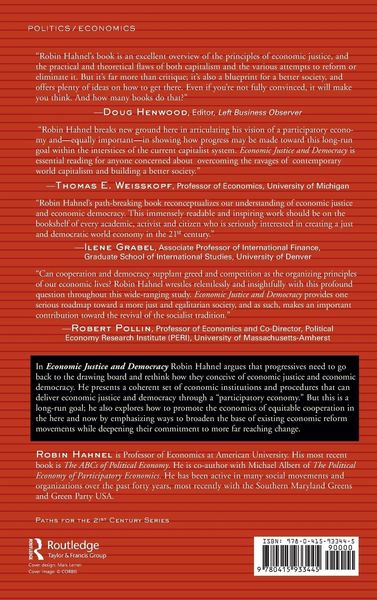 Produktbild: Economic Justice and Democracy