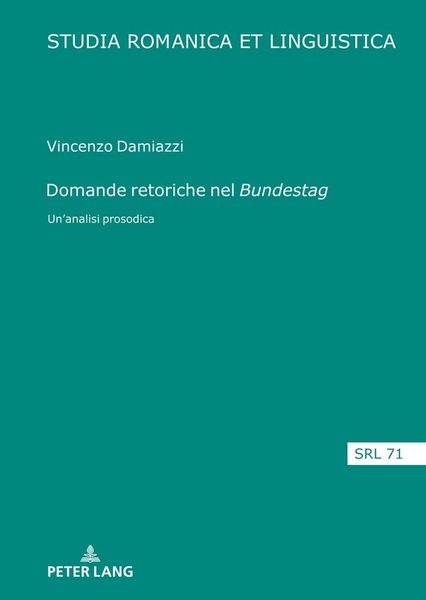 Produktbild: Domande retoriche nel &laquo; Bundestag &raquo;