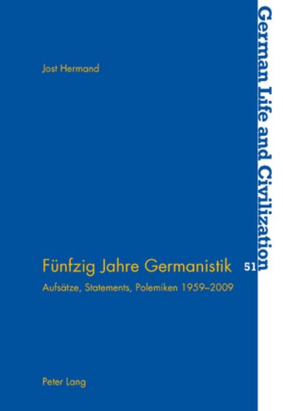 Produktbild: F&uuml;nfzig Jahre Germanistik