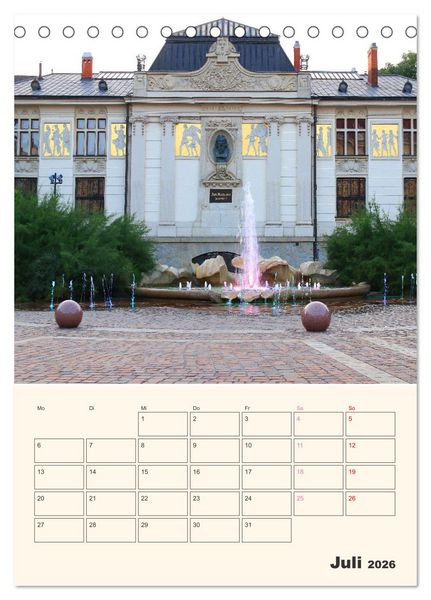 Produktbild: Wundersch&ouml;nes Krakau (Tischkalender 2026 DIN A5 hoch), CALVENDO Monatskalender