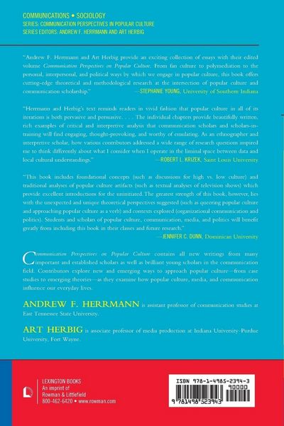 Produktbild: Communication Perspectives on Popular Culture