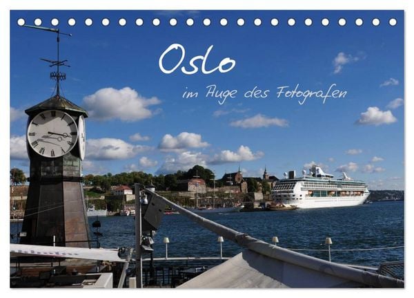 Oslo im Auge des Fotografen (Tischkalender 2026 DIN A5 quer), CALVENDO Monatskalender