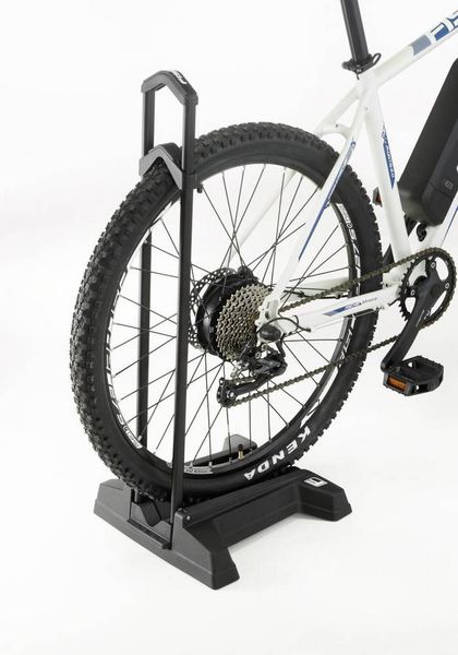 Produktbild: FISCHER FAHRRAD 10446 Fahrradst&auml;nder Anzahl Einstellpl&auml;tze=1 Kunststoff, Aluminium Schwarz